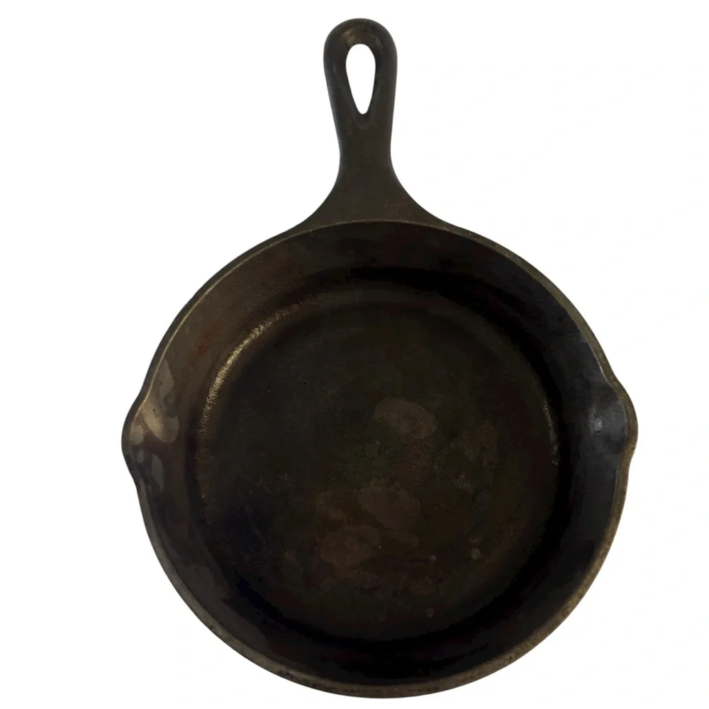 Lodge Vintage Cast Iron Skillet Bundle 2 Piece Set 6.5” Made In USA